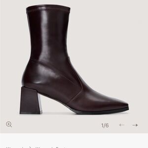 Bared Footwear Nightingale Boots Dark Oak 37 (US 7) NWT